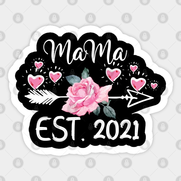 mama est . 2021 Sticker by busines_night